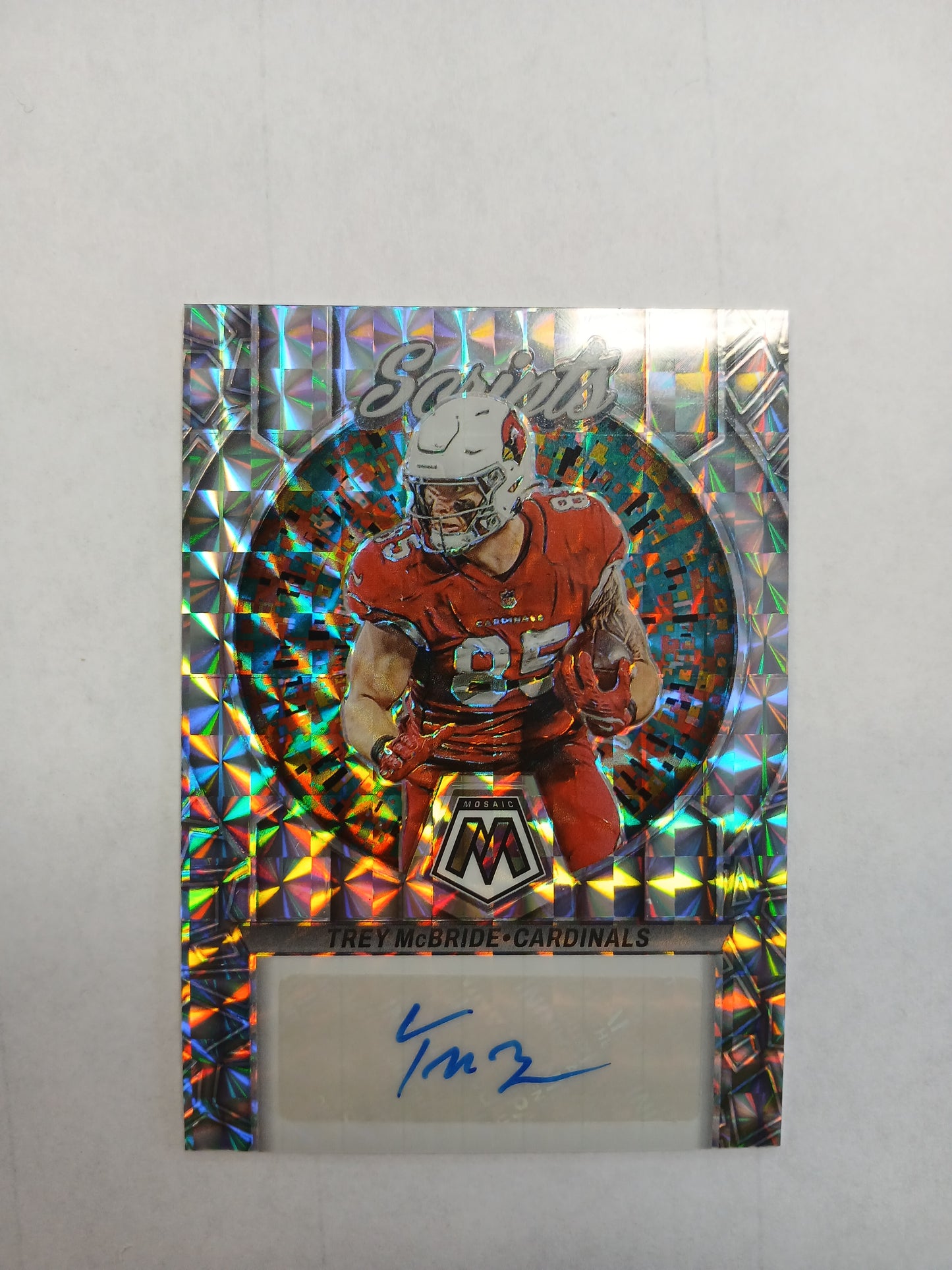2023 Mosaic Trey McBride Scripts Auto Mojo Prizm