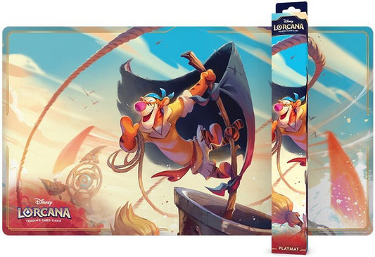 Disney Lorcana Archazia's Island Tigger in the Crows Nest Playmat