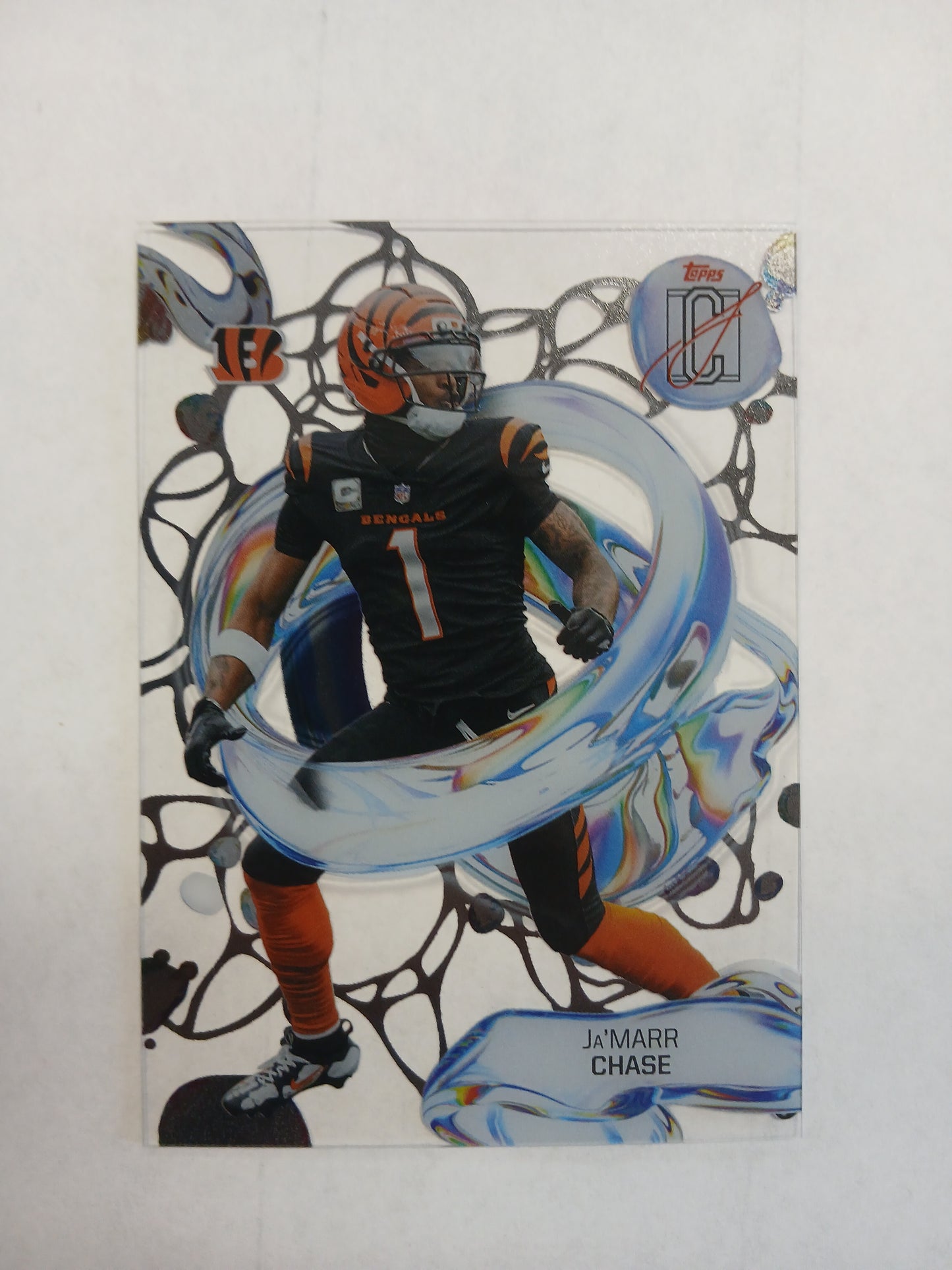 2025 Topps Signature Class Ja'Marr Chase Fluidity Acetate Case Hit SSP