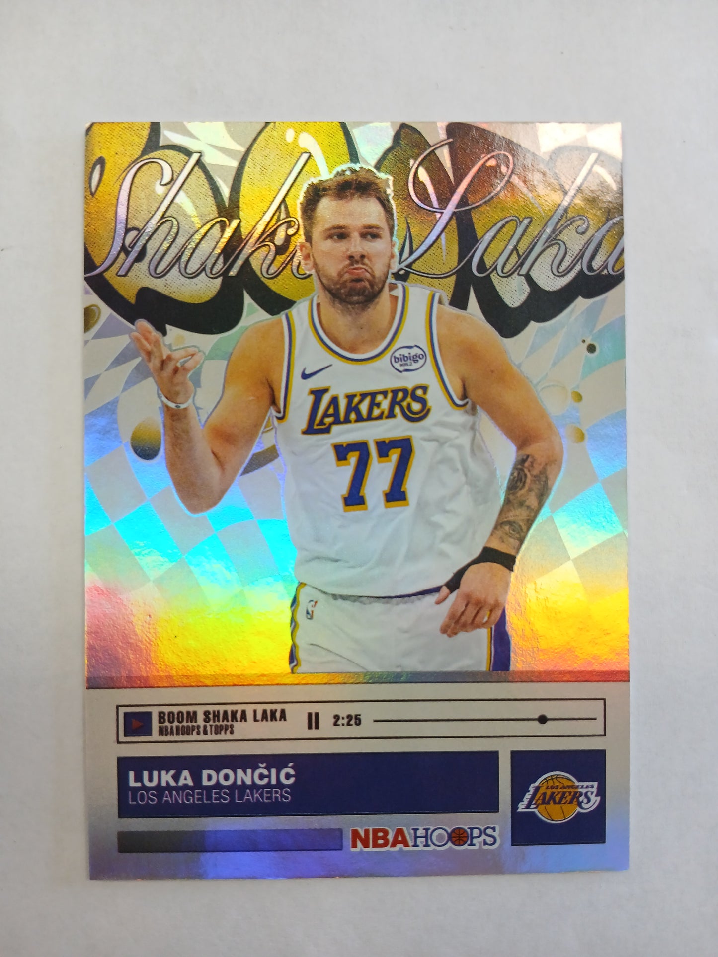 2026 Topps NBA Hoops Luka Doncic Boom Shaka Laka Case Hit SSP
