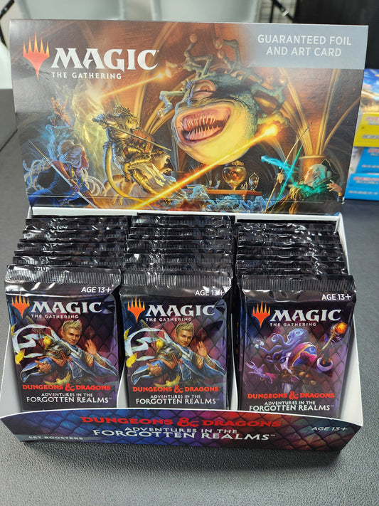 Magic the Gathering Dungeons and Dragons Adventures in the forgotten realms Booster Pack