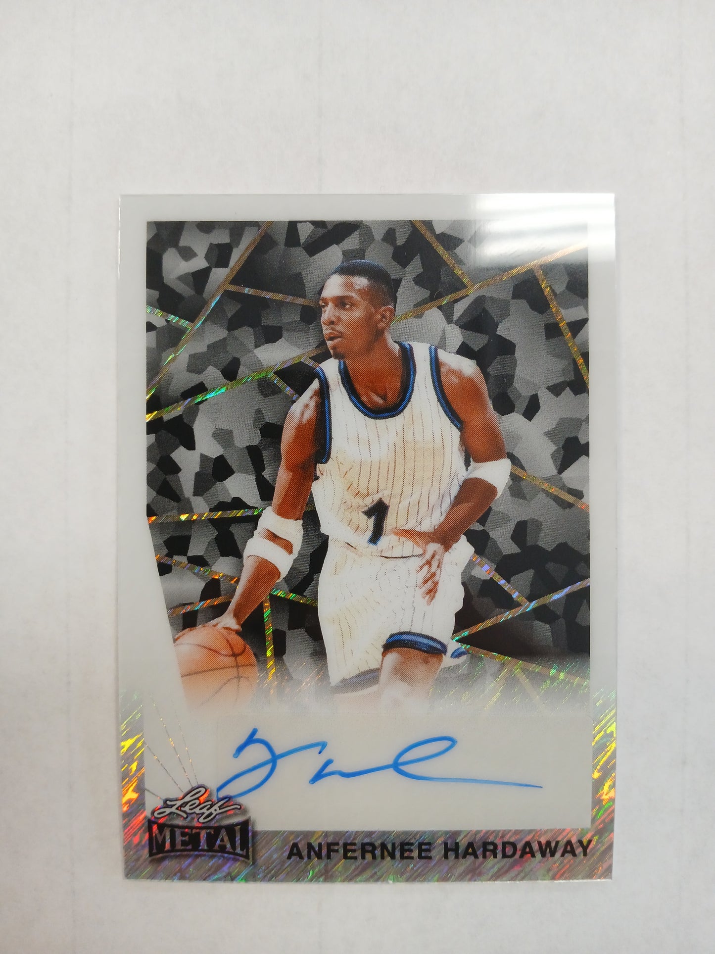 2024 Leaf Metal Anfernee Hardaway Auto White #1/1 One of One