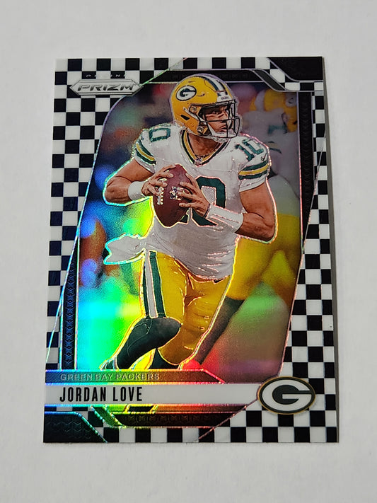 2024 Prizm Jordan Love Checkerboard No. 101