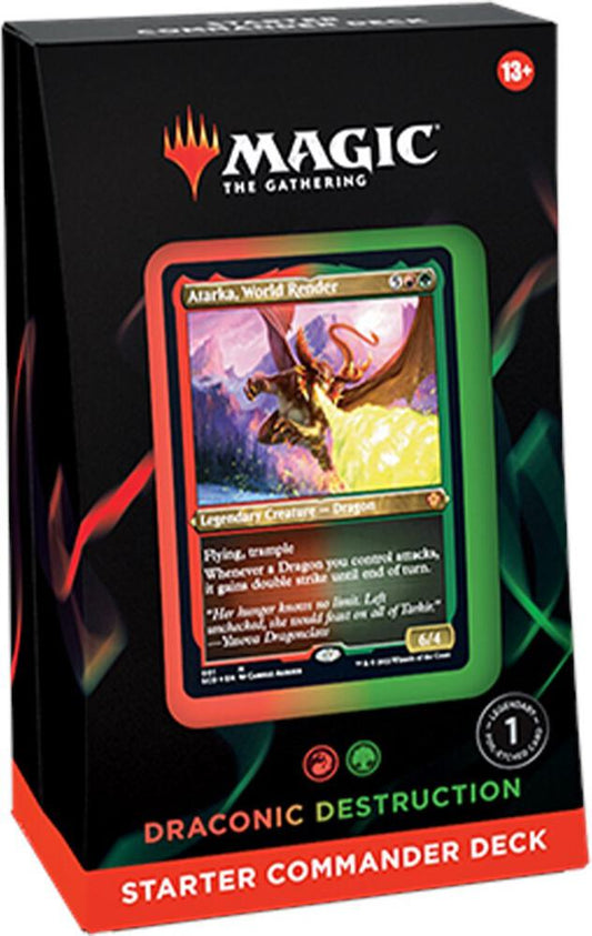 Magic The Gathering Draconic Destruction Starter Commander Deck