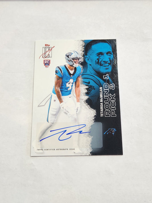 2025 Topps Signature Class Tetairoa McMillan Rookie Auto