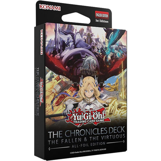 Yu-Gi-Oh The Chronicles Deck Fallen & Virtuous All Foil Edition