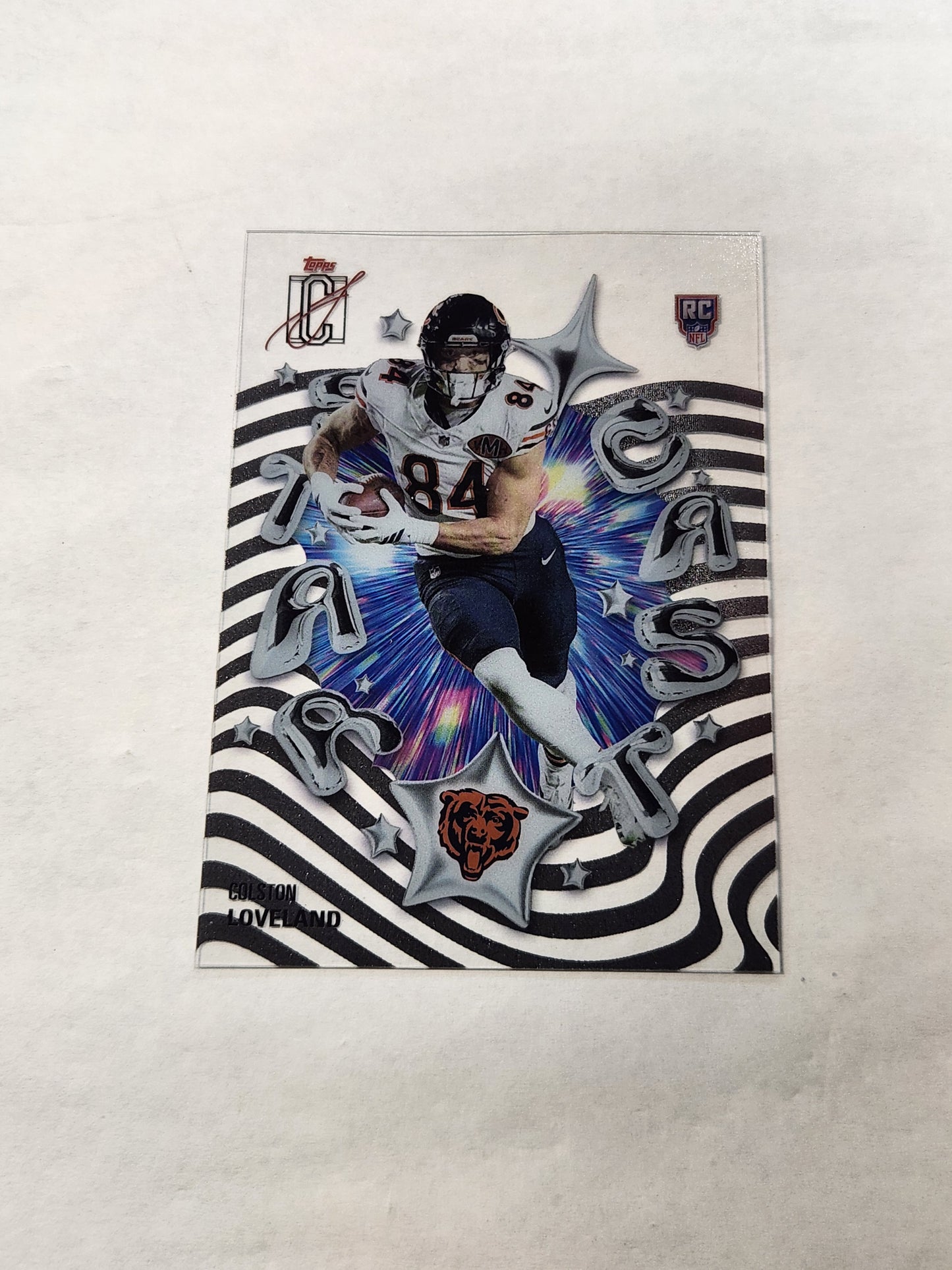 2025 Topps Signature Class Colston Loveland Star Cast Acetate Rookie Case Hit SSP