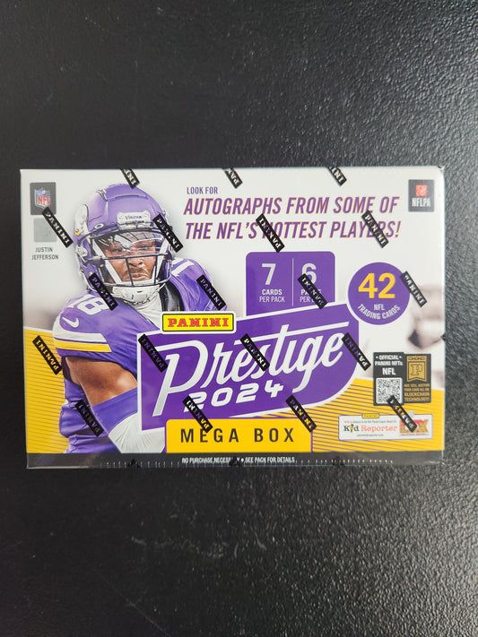 2024 Panini Prestige Football Mega Box