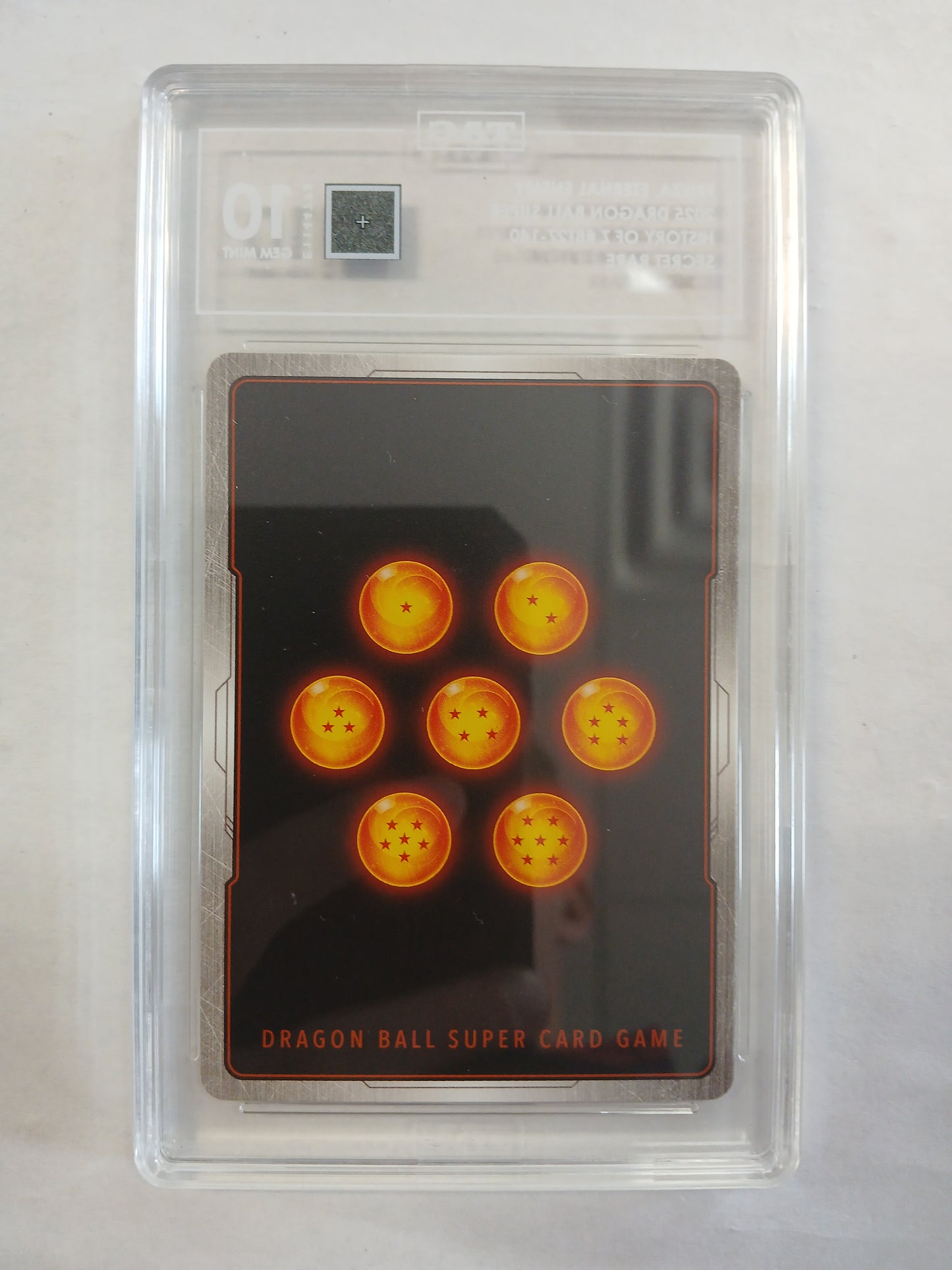 2025 Dragon Ball Super History of Z Frieza, Eternal Enemy Secret Rare TAG 10