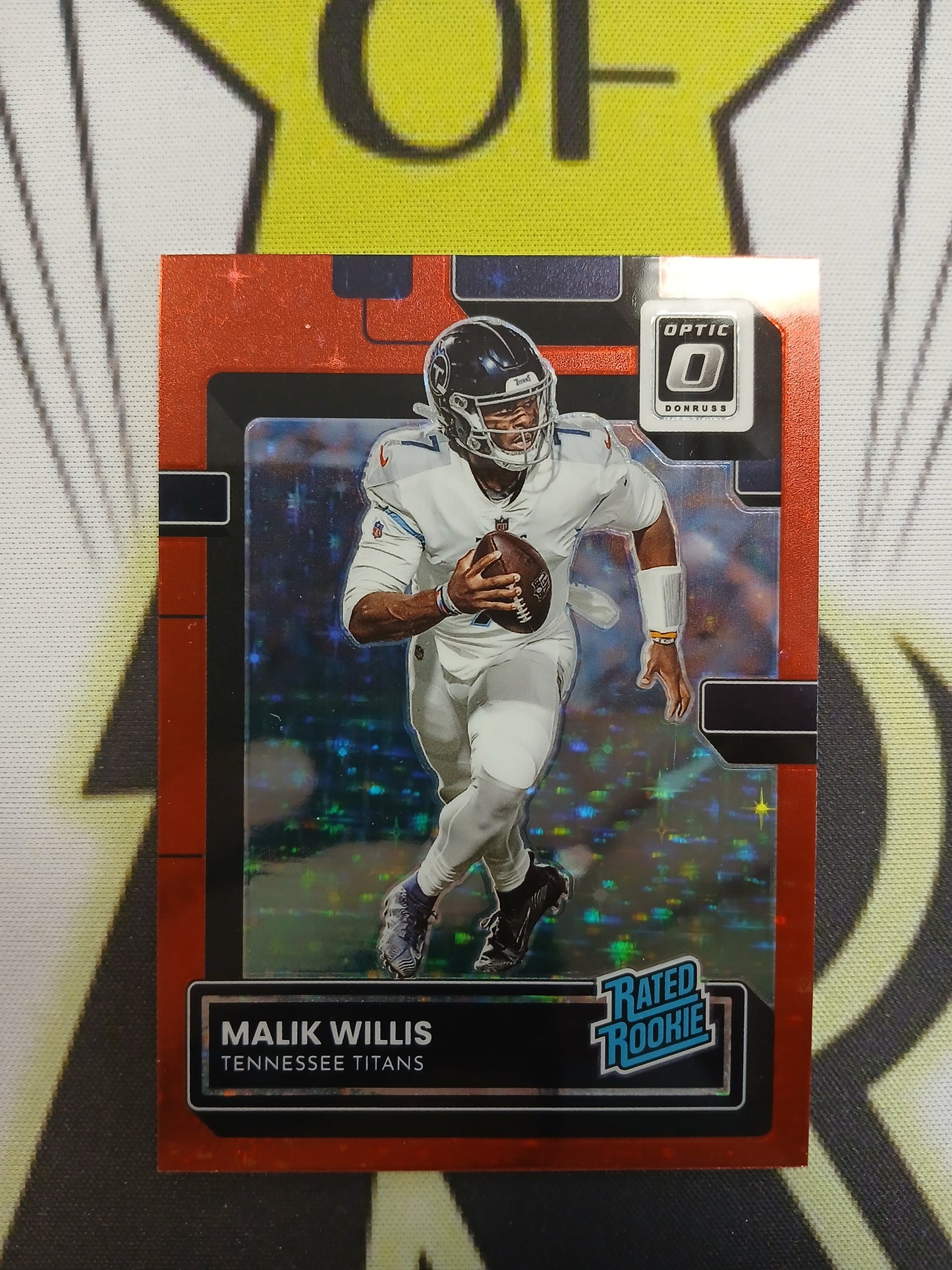 2022 Donruss Optic Malik Willis Red Stars Rated Rookie SSP