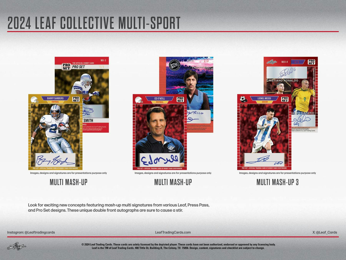 Leaf 2024 Leaf Collective Multi-Sports (1) Hobby Box