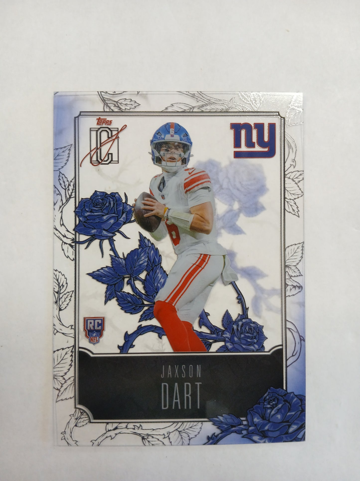2025 Topps Signature Class Jaxson Dart Rookie Roses Acetate Case Hit SSP