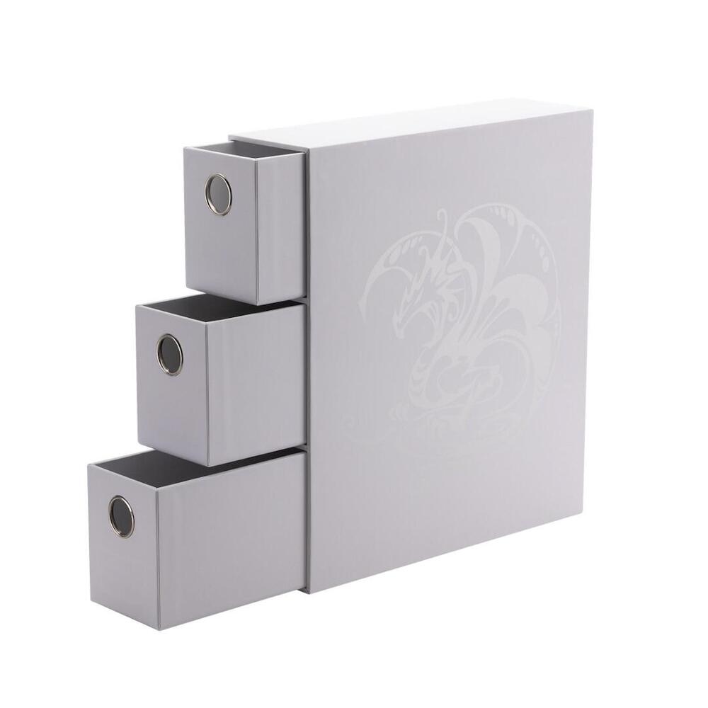 Dragon Shield Fortress Card Drawers White 33701