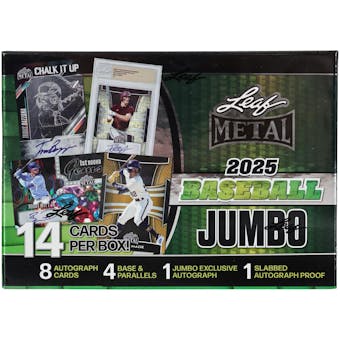 2025 Leaf Metal Baseball Jumbo Hobby Box