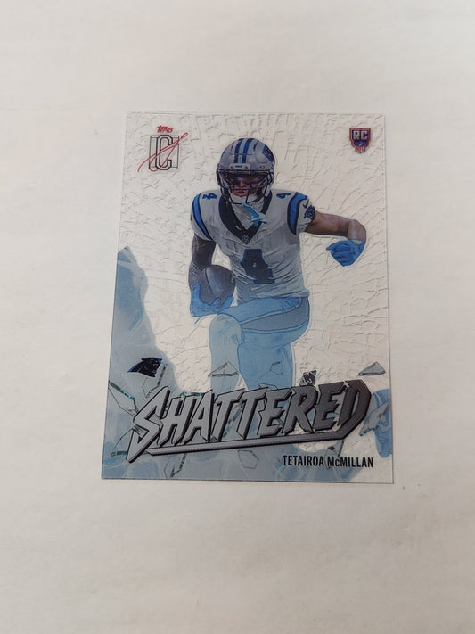2025 Topps Signature Class Tetairoa McMillan Shattered Rookie Acetate Case Hit SSP