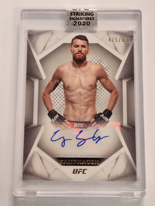 2020 Topps UFC Striking Series Cory Sandhagen Auto #/632
