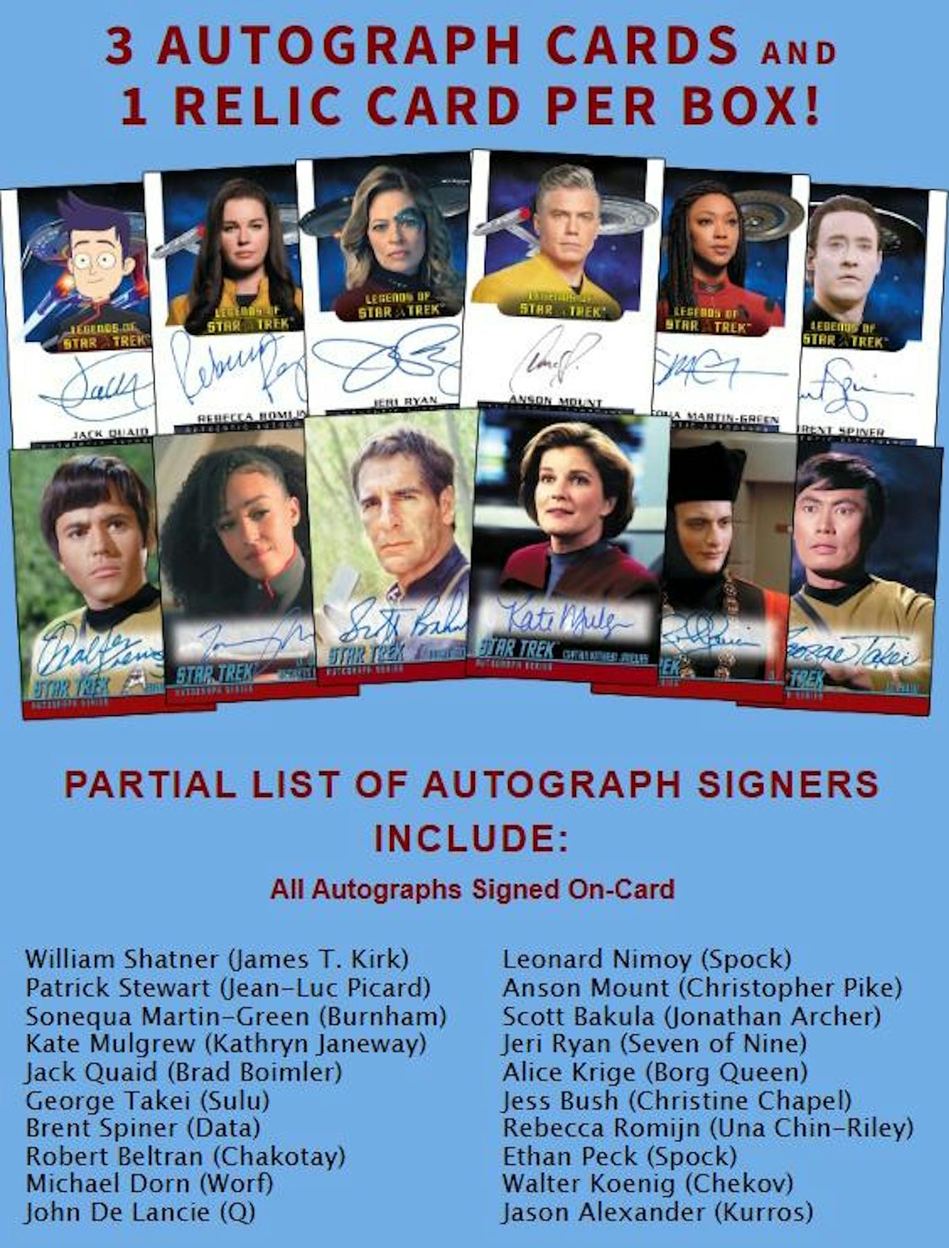 2025 Rittenhouse Star Trek Connections Hobby Box