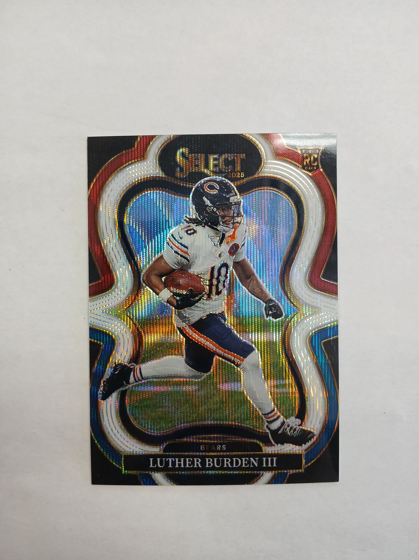 2025 Select Luther Burden III Suite Level Rookie Red White Blue Tri-Color #/199