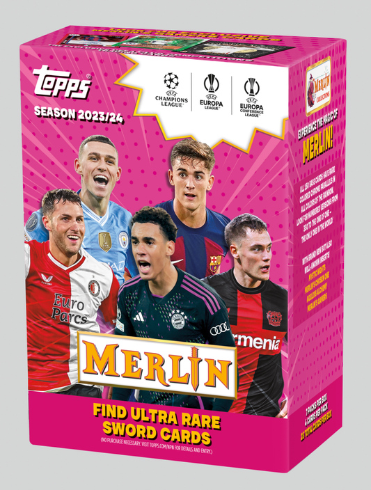 2023-24 Topps Merlin Soccer Blaster Box